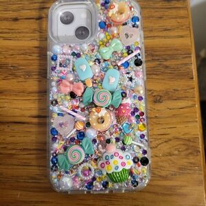 Apple Multicolor Decorative Phone Case Fits Iphone 13/14/15/16e